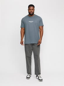 Jack & Jones Plus Size Gedruckt T-shirt -Stormy Weather - 12248177