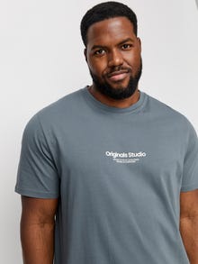 Jack & Jones Plus Size Gedruckt T-shirt -Stormy Weather - 12248177