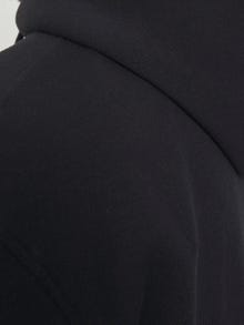 Jack & Jones Plus Size Sweat à capuche zippé Imprimé -Black - 12248197