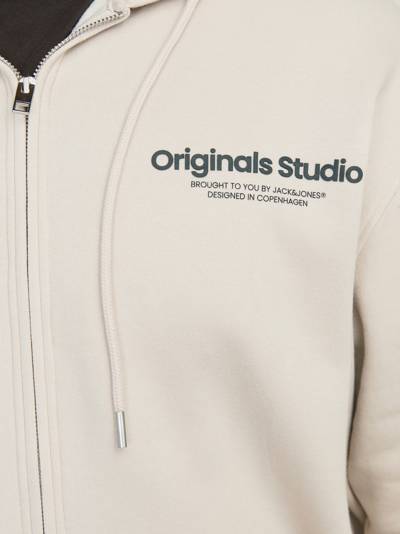 JACK & JONES Junior Kapuzenjacke - Gedrucktes Sweatshirt Für Jungen