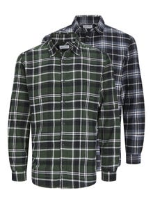 Jack & Jones Confezione da 2 Camicia a quadri Slim Fit -Mountain View - 12248230