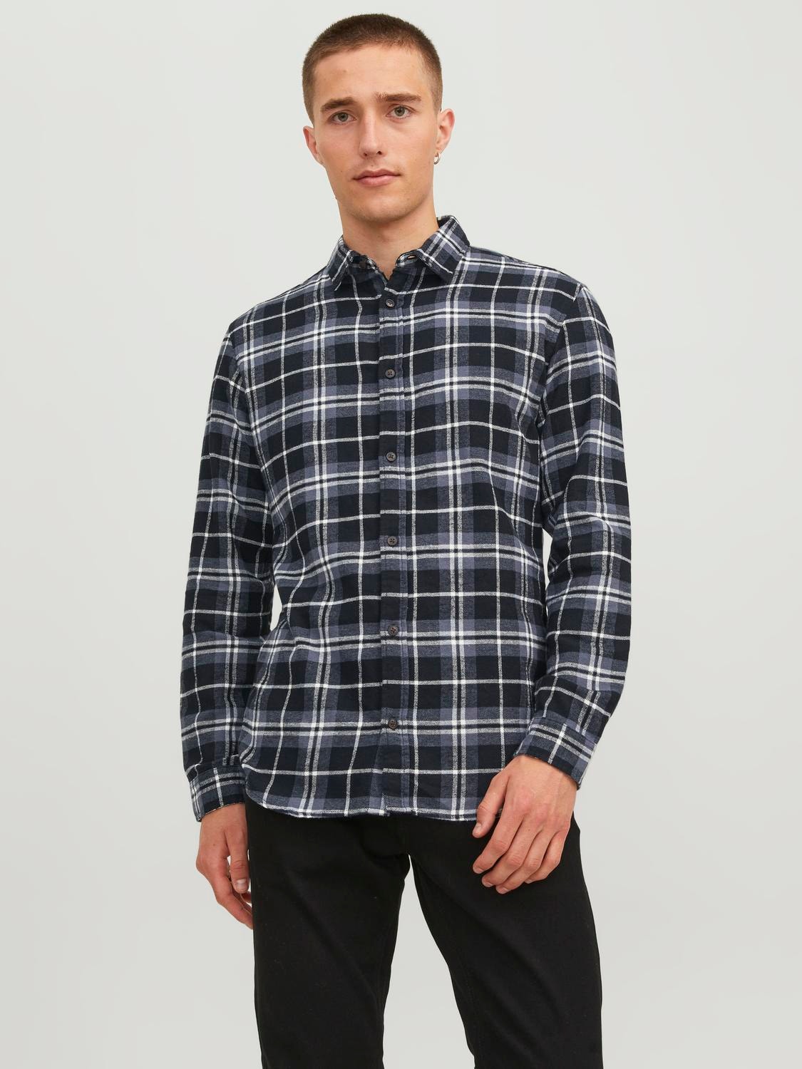 Jack & Jones 2 Slim Fit Ruuduline särk -Mountain View - 12248230