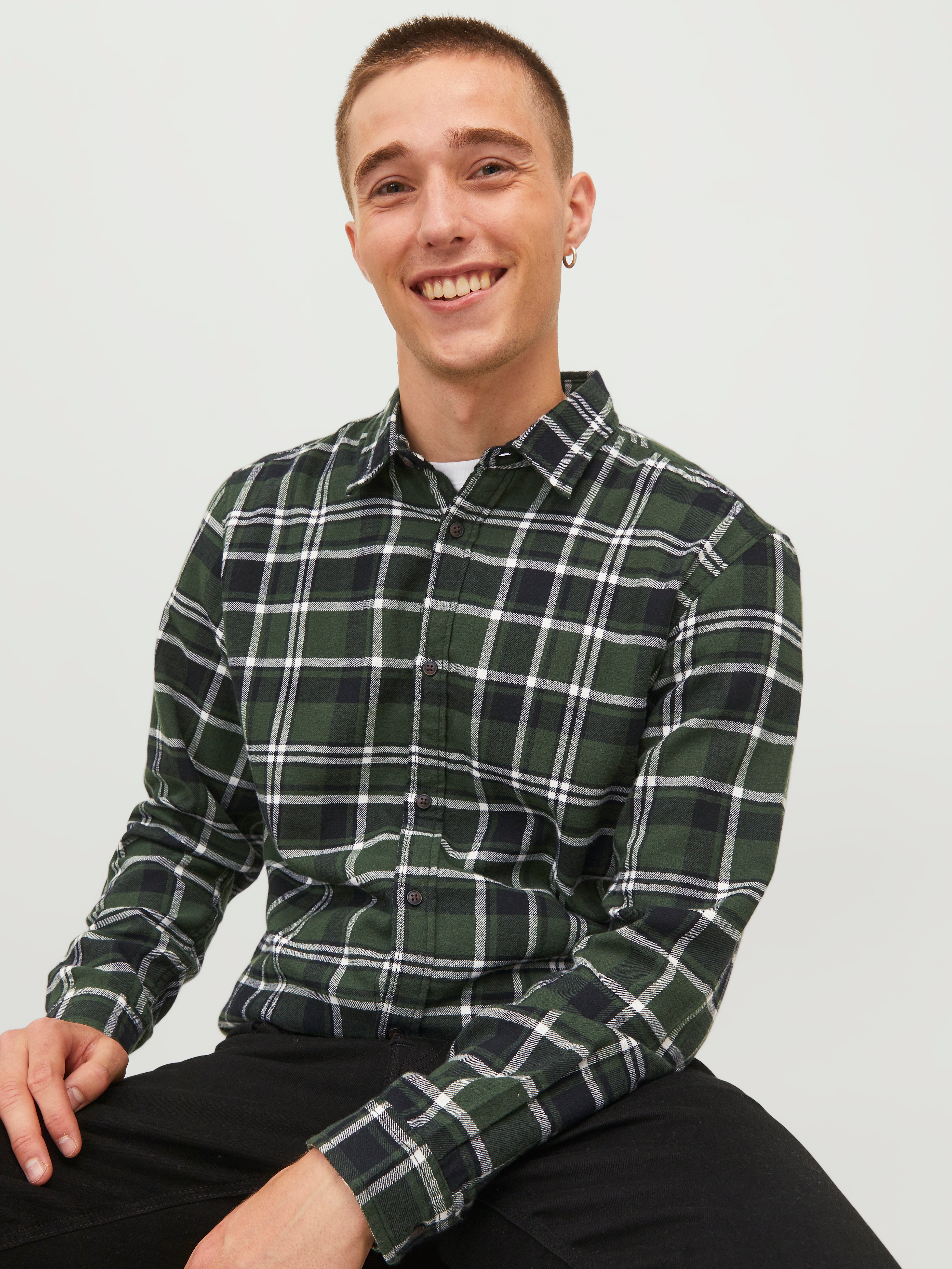 Jack & Jones 2-pack Slim Fit Checked shirt - 12248230