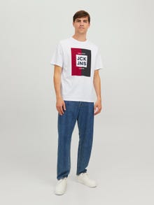 Jack & Jones 3 darabos kiszerelés Logó Környak Trikó -Black - 12248249