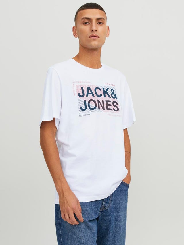 Jack & Jones 3-pack Logo Crew neck T-shirt - 12248250