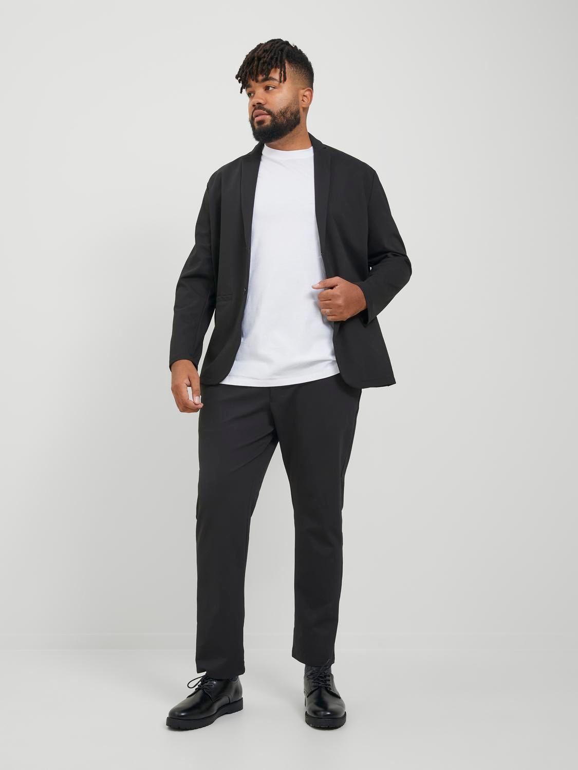 Jack & Jones Plus Size Slim Fit Anzug -Black - 12248285