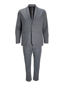 Jack & Jones Plus Slim Fit Ülikond -Grey Melange - 12248285