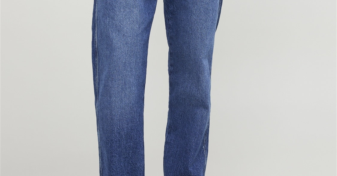 RDD Royal RE 391 Relaxed Fit Jeans, Medium Blue