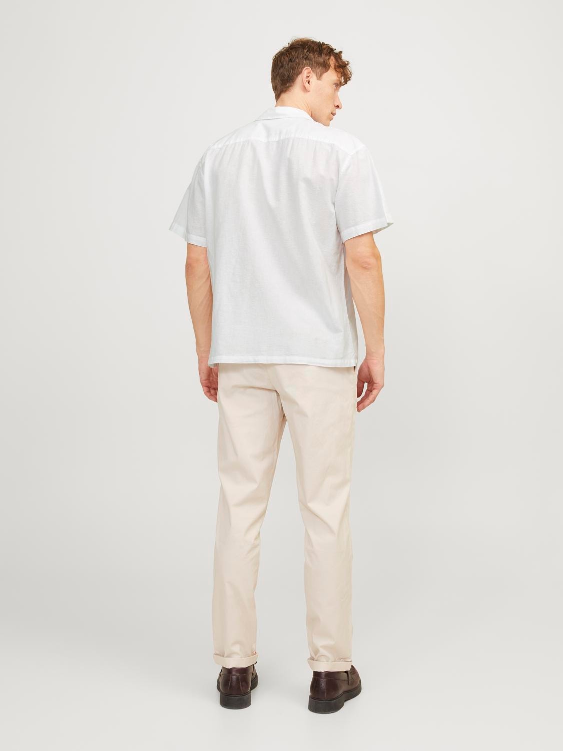 Jack & Jones Relaxed Fit Ing -White - 12248382