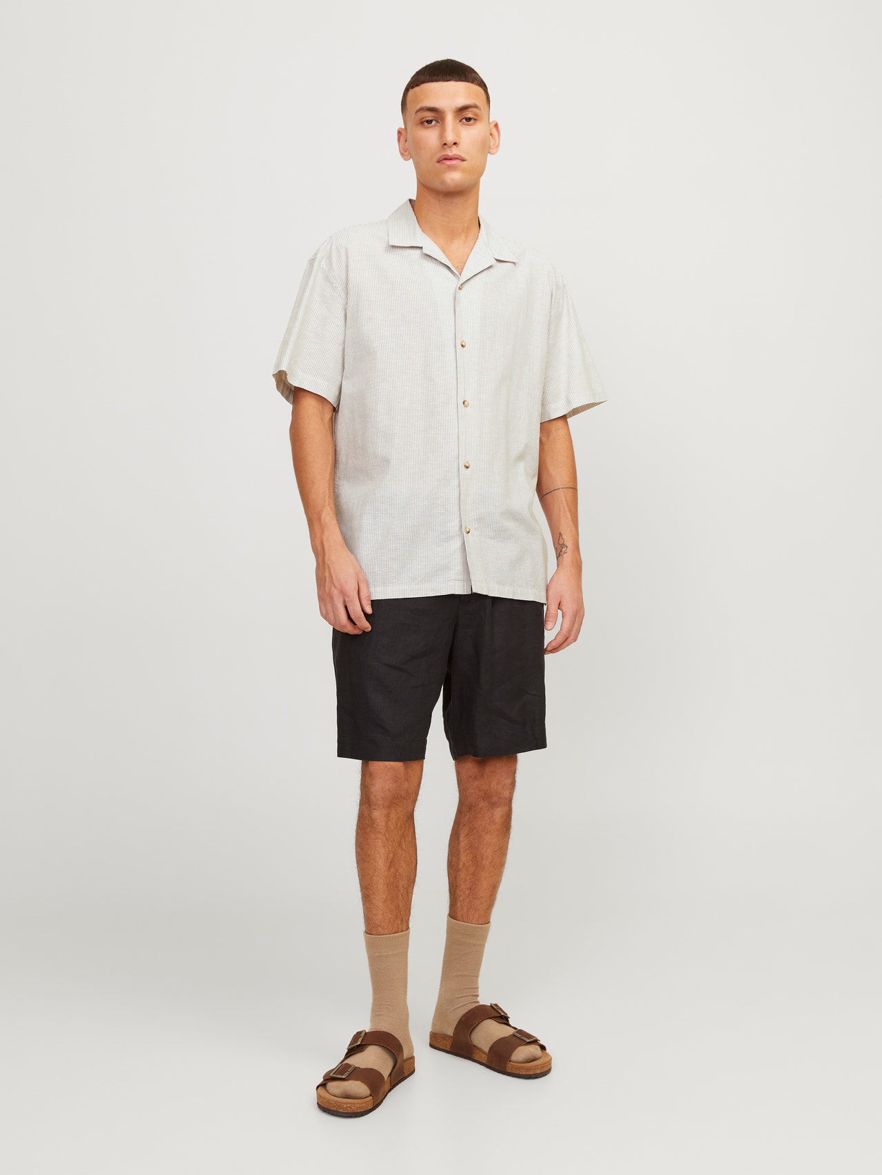 Jack & Jones Relaxed Fit Košile -Crockery - 12248382