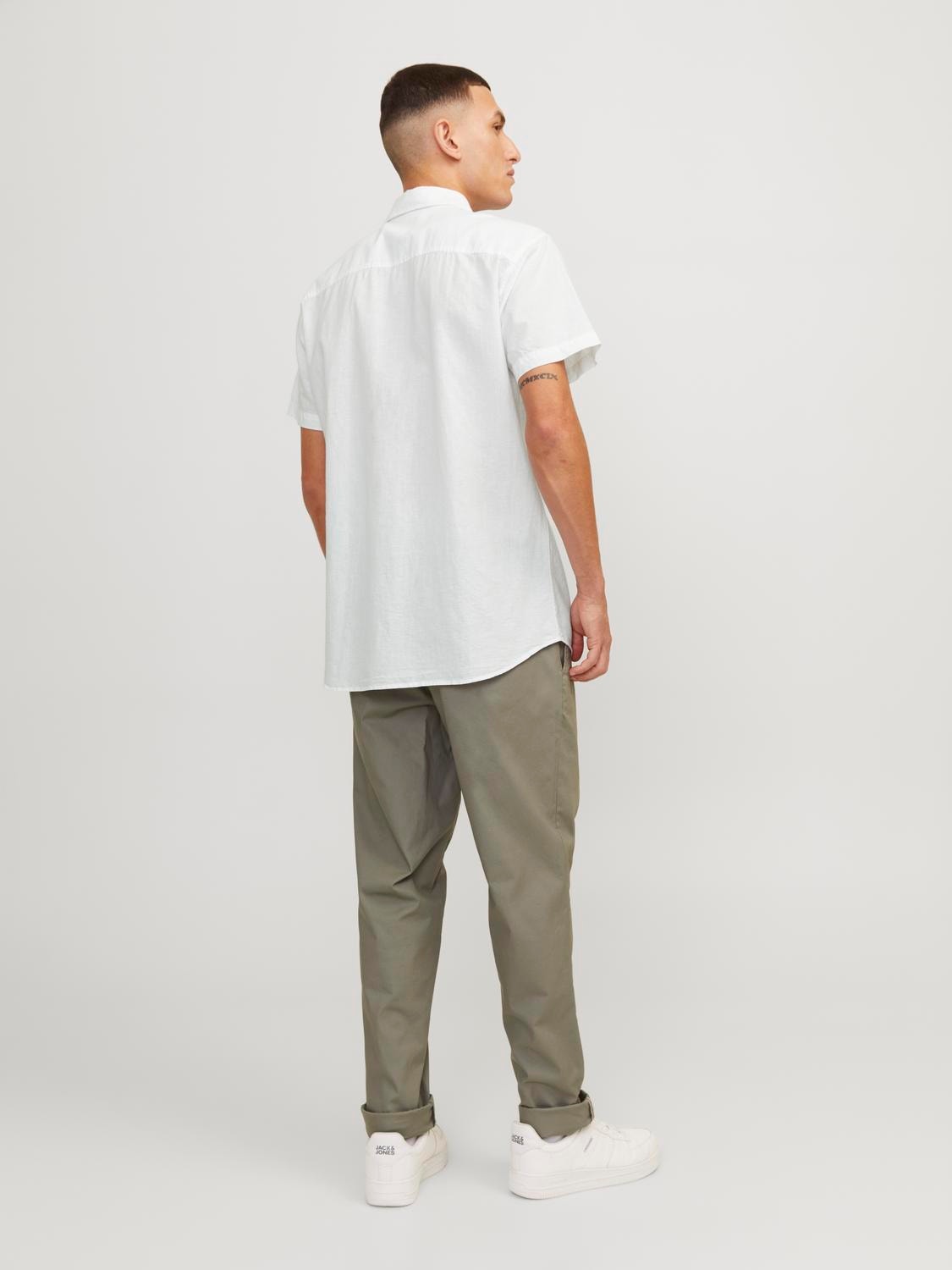 Jack & Jones Camicia Comfort Fit -White - 12248383