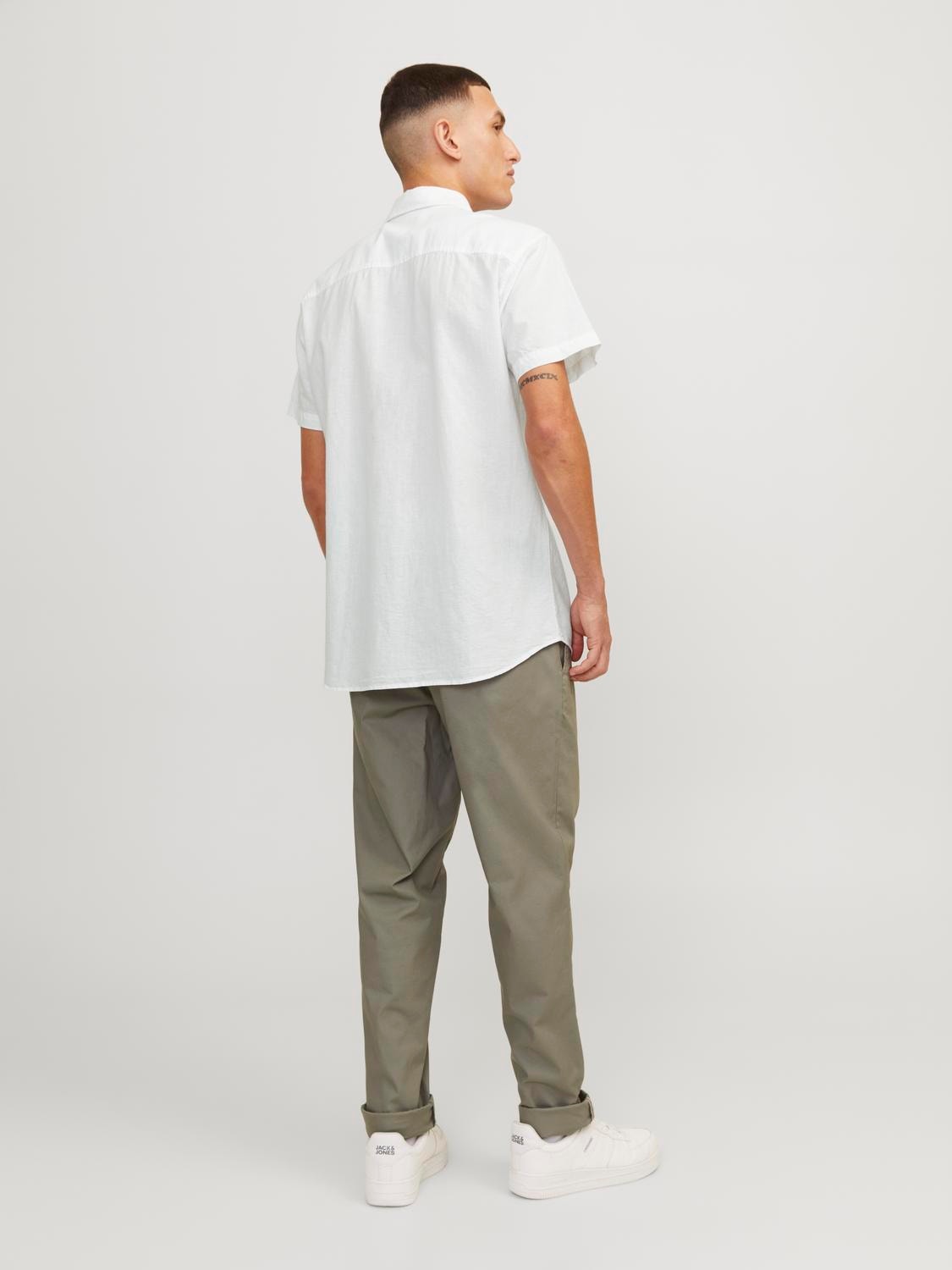 Jack & Jones Comfort Fit Hemd -White - 12248383