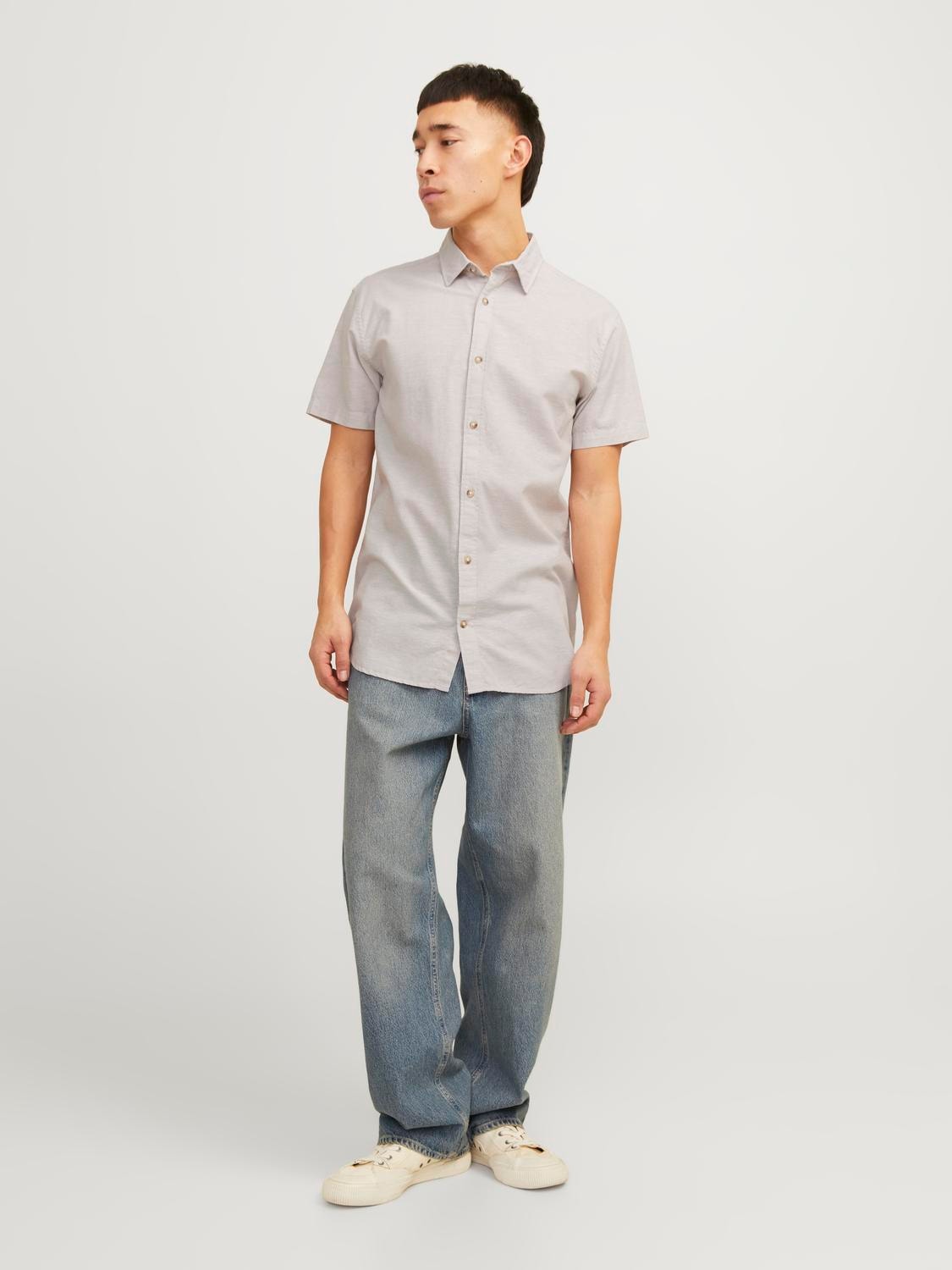 Jack & Jones Camisa Comfort Fit -Crockery - 12248383