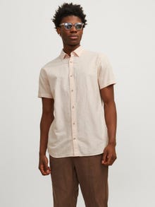 Jack & Jones Camisa Comfort Fit -Apricot Ice  - 12248383