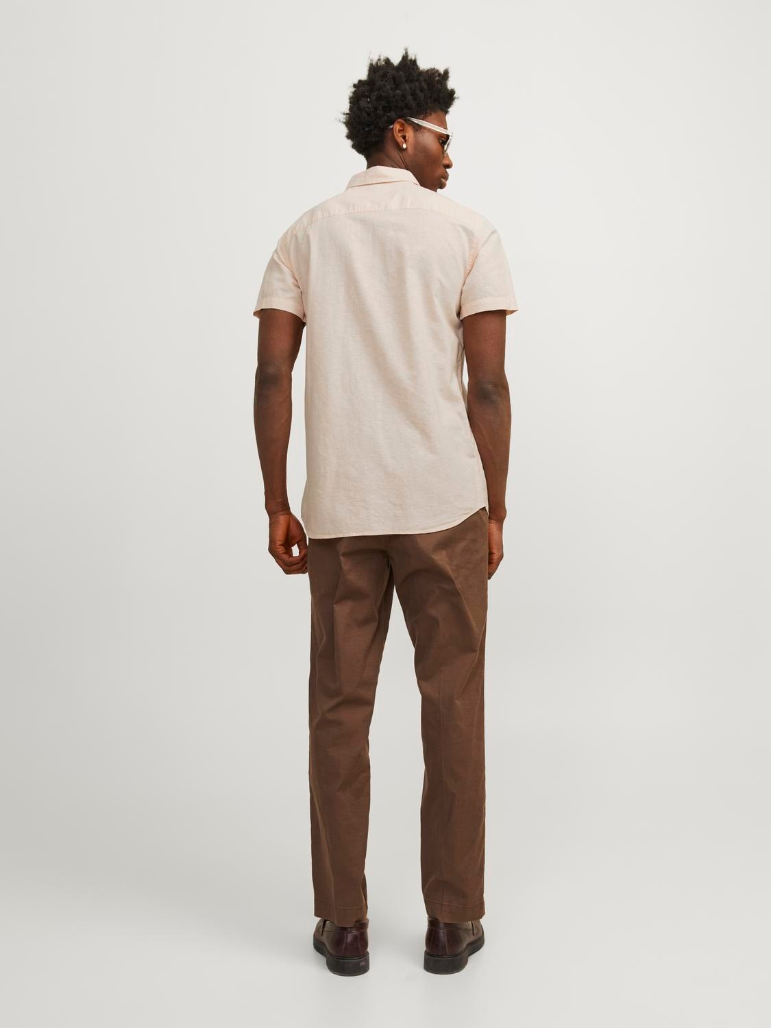 Jack & Jones Comfort Fit Košile -Apricot Ice  - 12248383