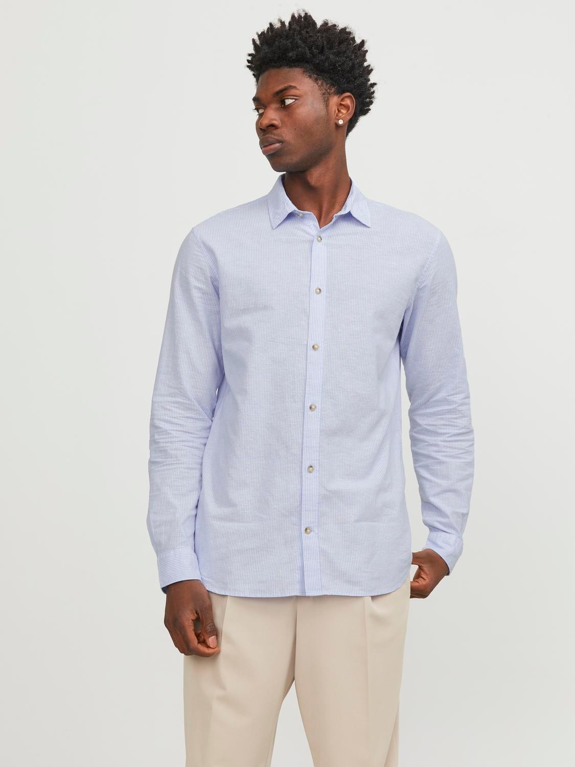 Jack & Jones Comfort Fit Shirt -Cashmere Blue - 12248384