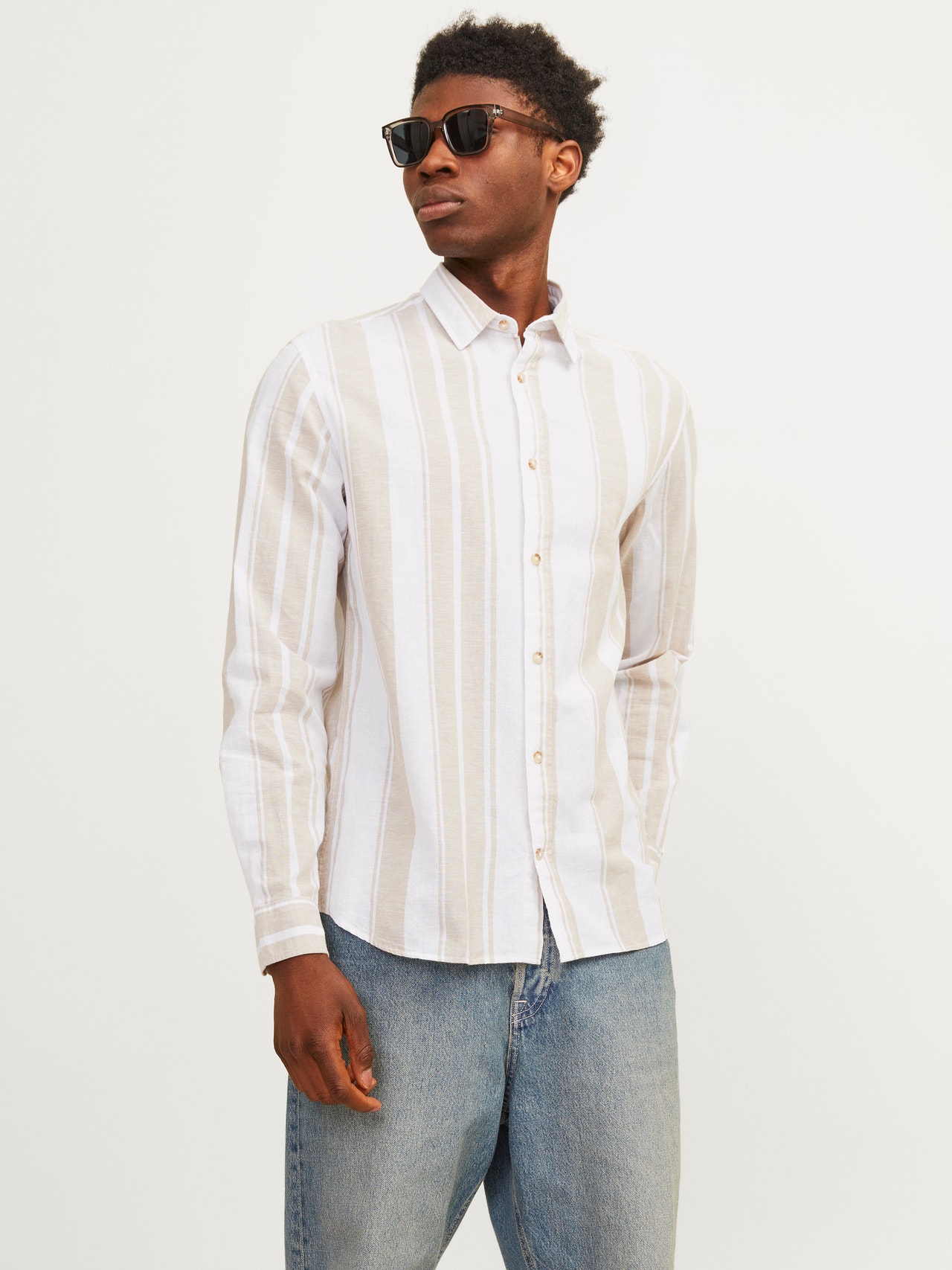 Jack & Jones Mugav lõige Särgid -White - 12248384