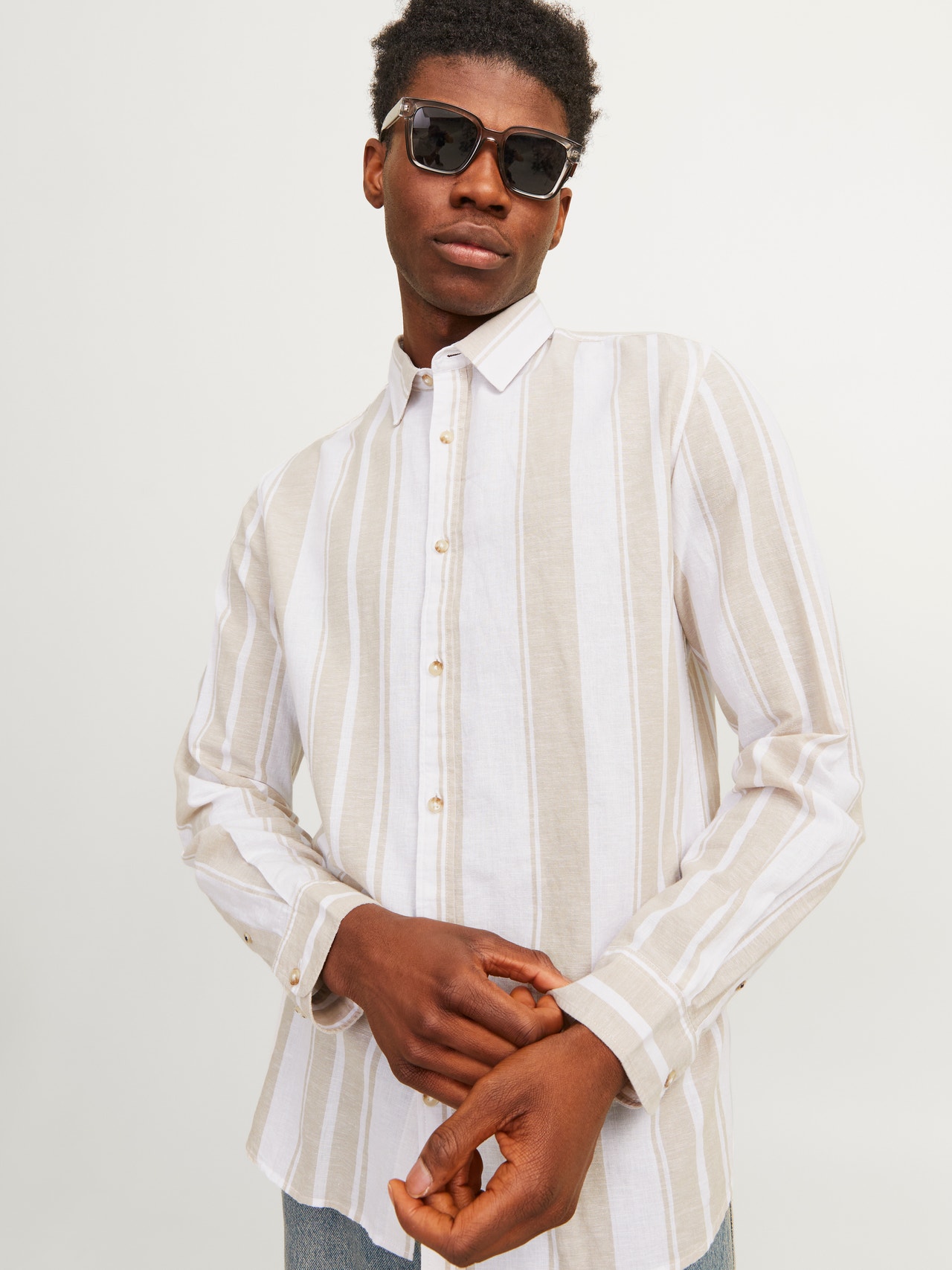 Jack & Jones Mugav lõige Särgid -White - 12248384