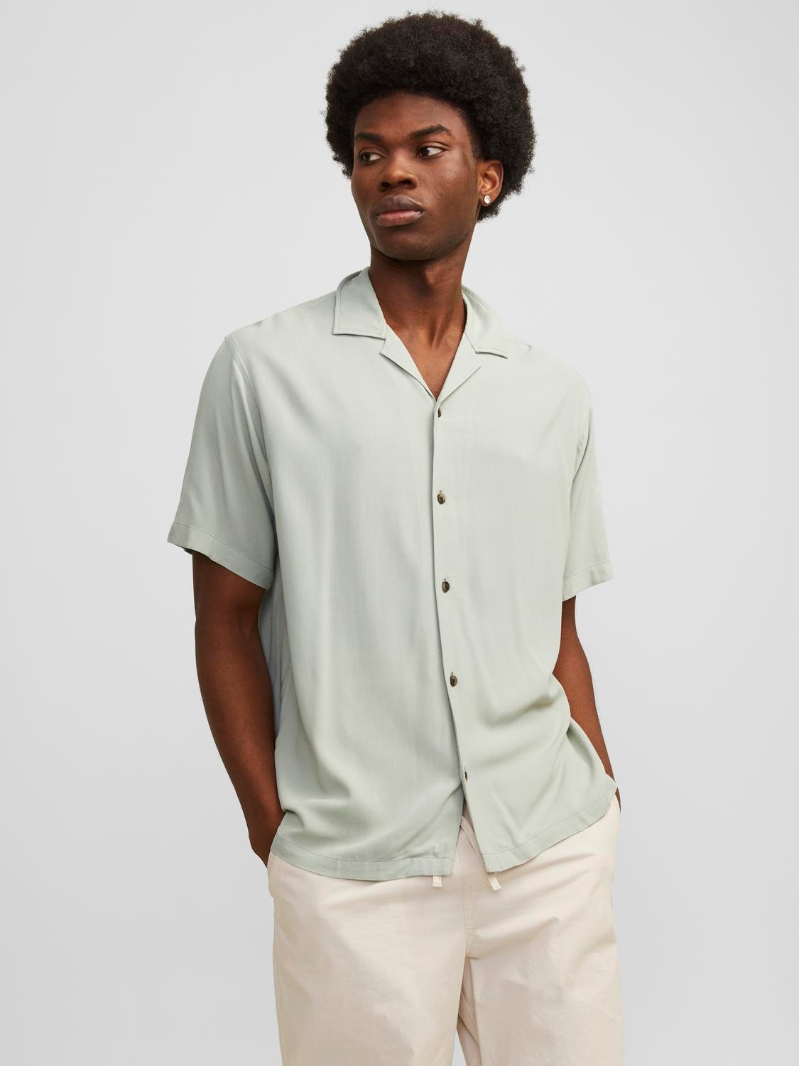 Jack & Jones Camicia Relaxed Fit -Desert Sage - 12248386