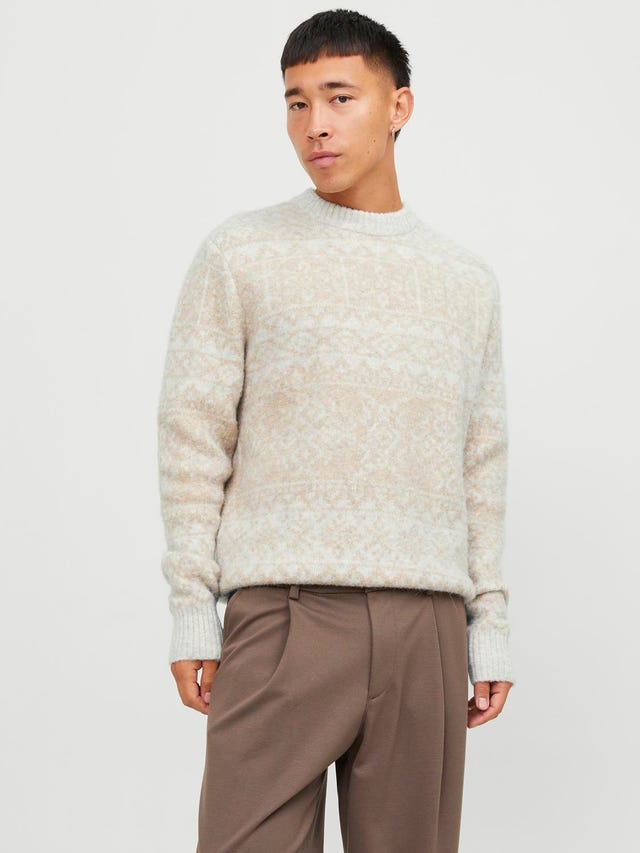 Jack & Jones All Over Print Knitted pullover - 12248396