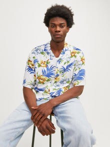 Jack & Jones Camisa Relaxed Fit -Cloud Dancer - 12248408