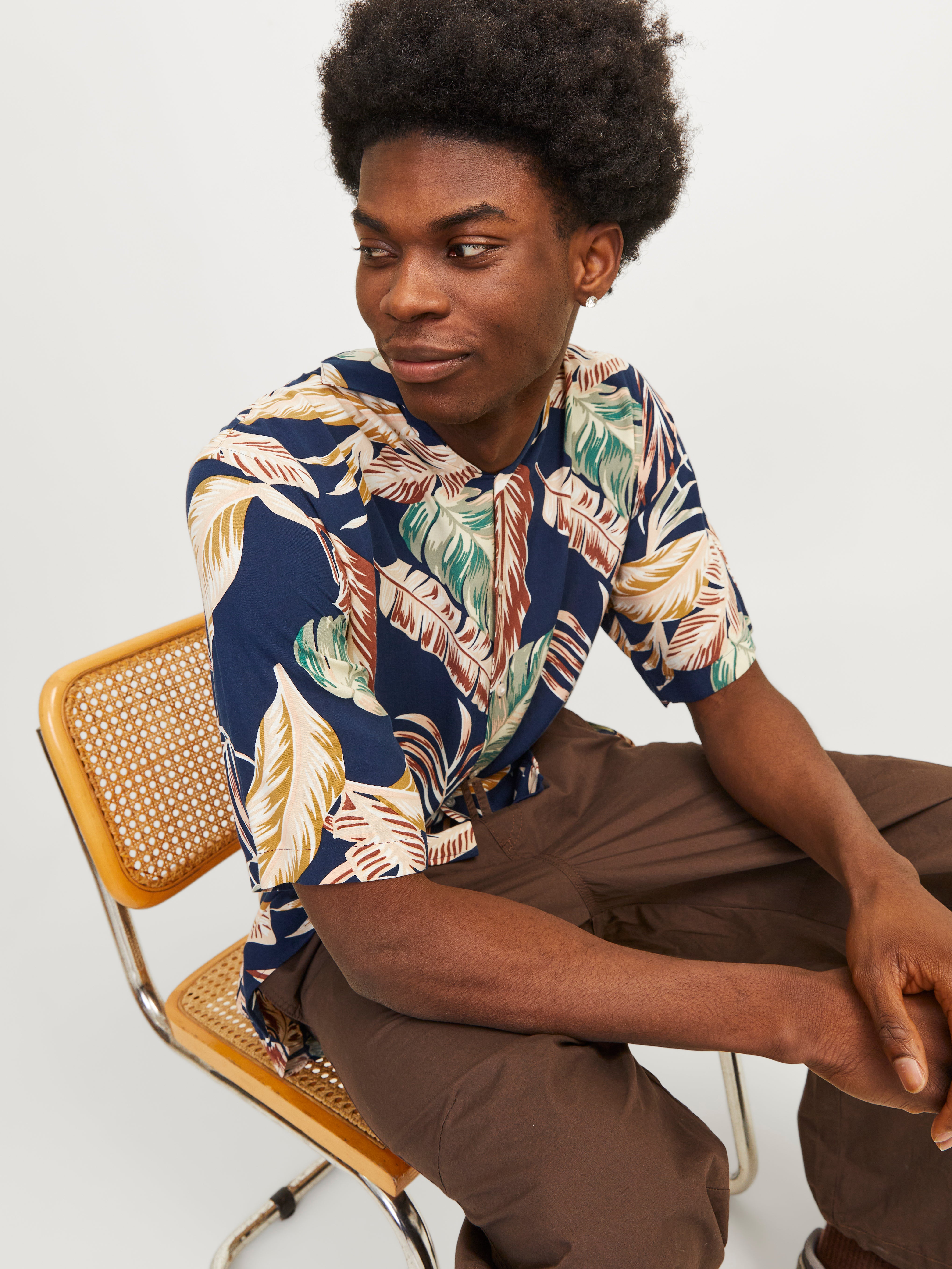 Jack & Jones Camisa Relaxed Fit - 12248408