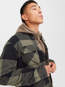 Jack & Jones Comfort Fit Paitatakki -Dusty Olive - 12248409