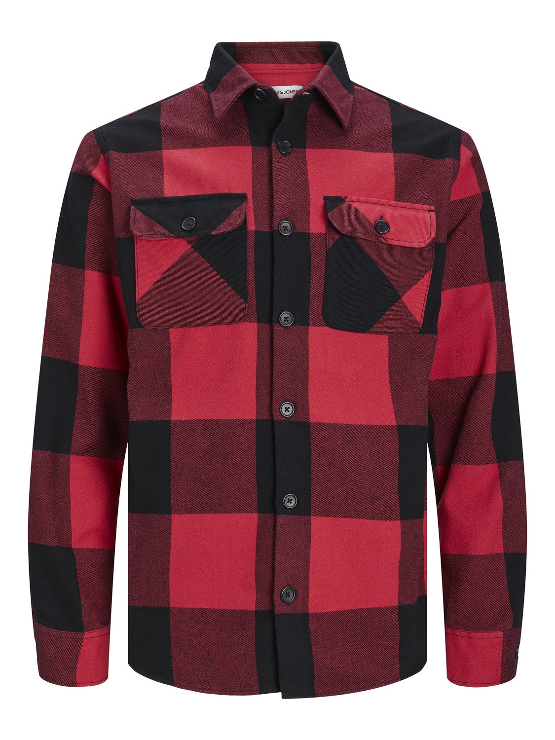 Jack & Jones Comfort Fit Overshirt -True Red - 12248409