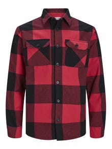 Jack & Jones Comfort Fit Permatomi marškiniai -True Red - 12248409