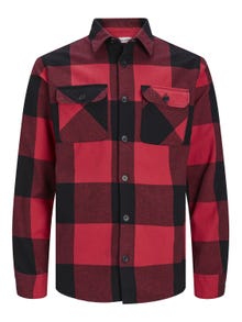 Jack & Jones Comfort Fit Overskjorta -True Red - 12248409