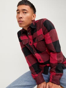 Jack & Jones Comfort Fit Overskjorta -True Red - 12248409