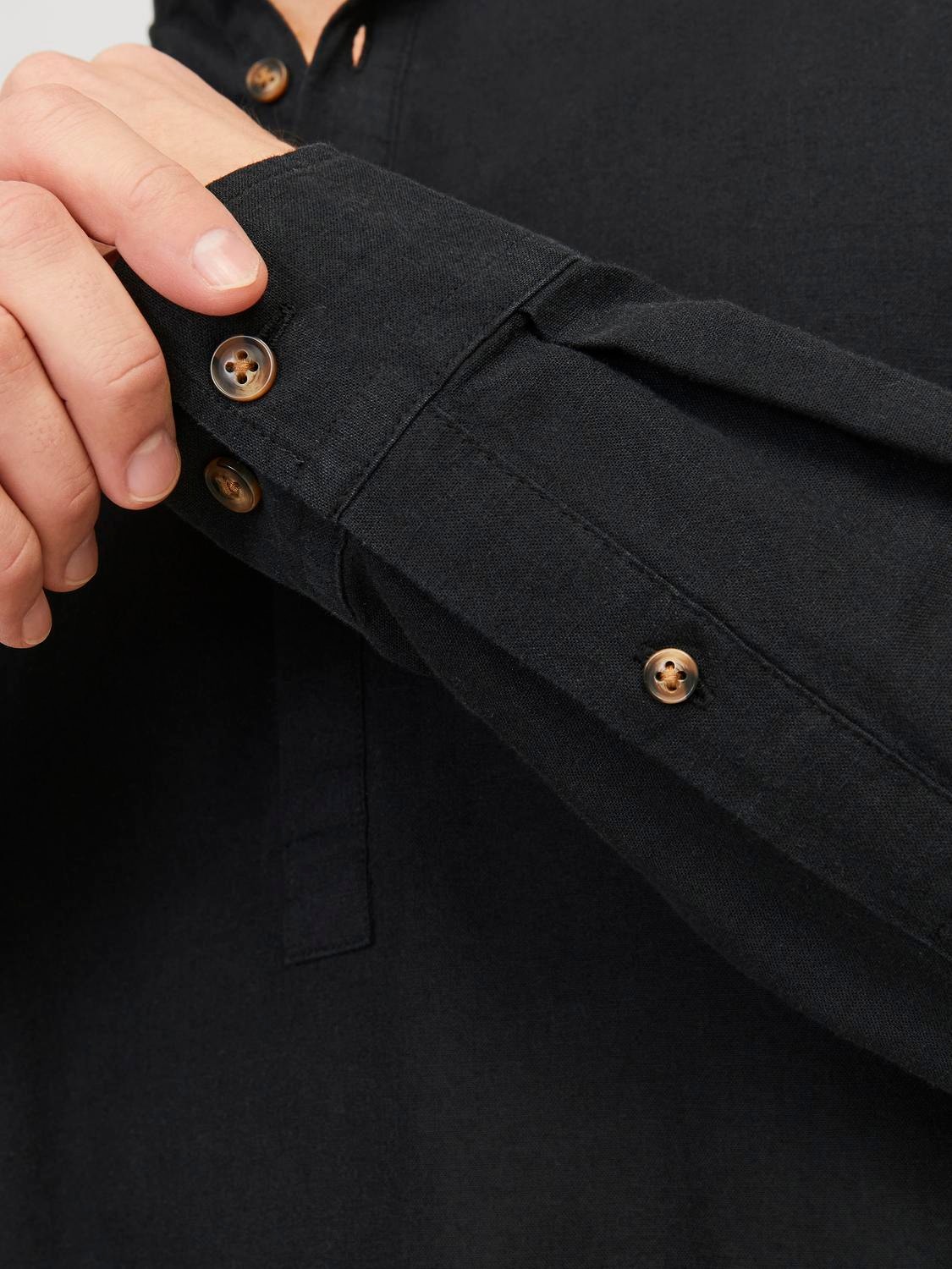 Jack & Jones Comfort Fit Overhemd -Black - 12248410