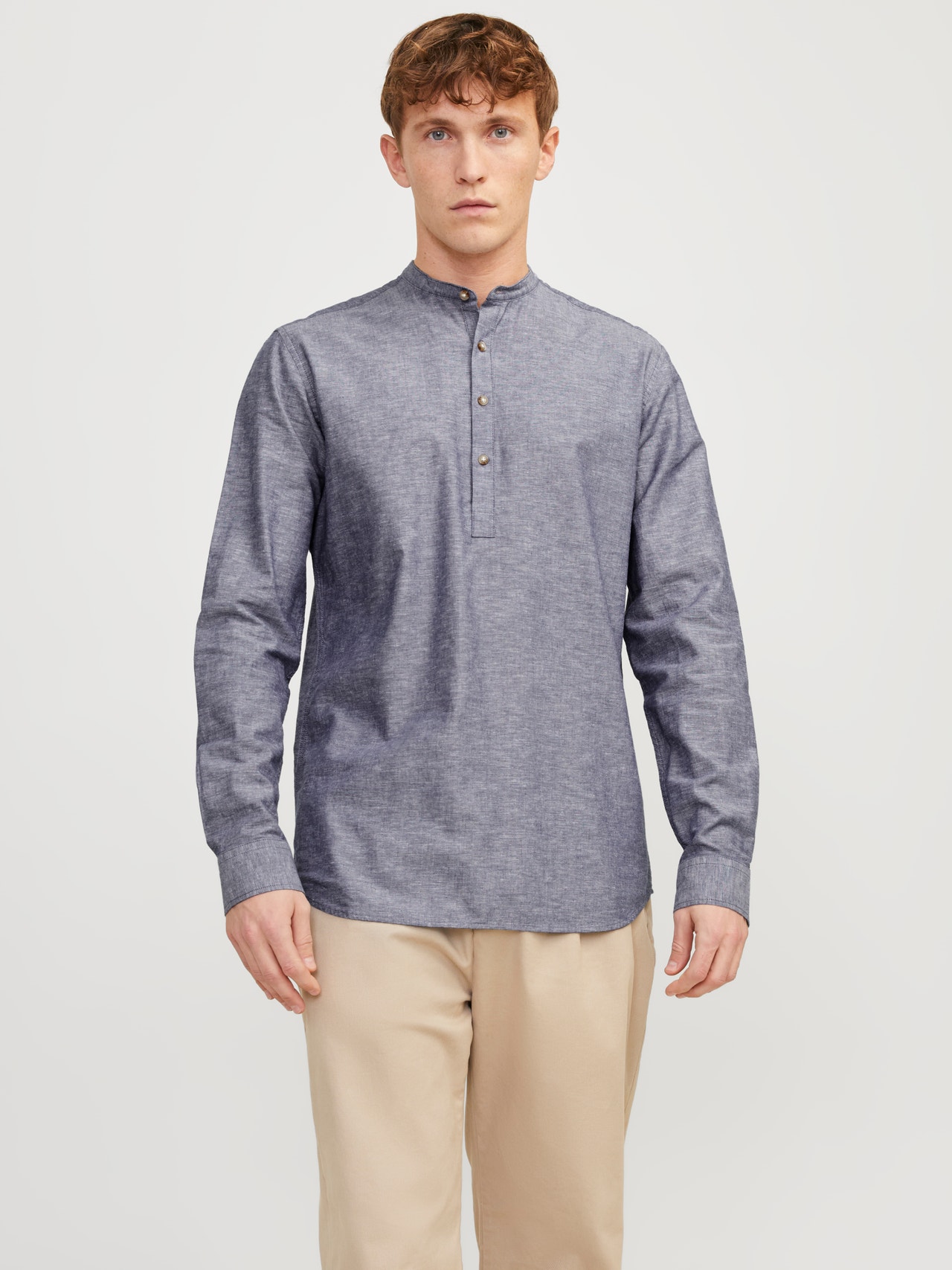 Jack & Jones Mugav lõige Särgid -Faded Denim - 12248410