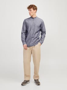 Jack & Jones Comfort Fit Skjorte -Faded Denim - 12248410