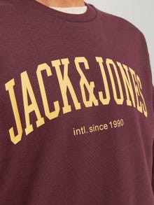 Jack & Jones Sudadera con cuello redondo Liso -Port Royale - 12248431
