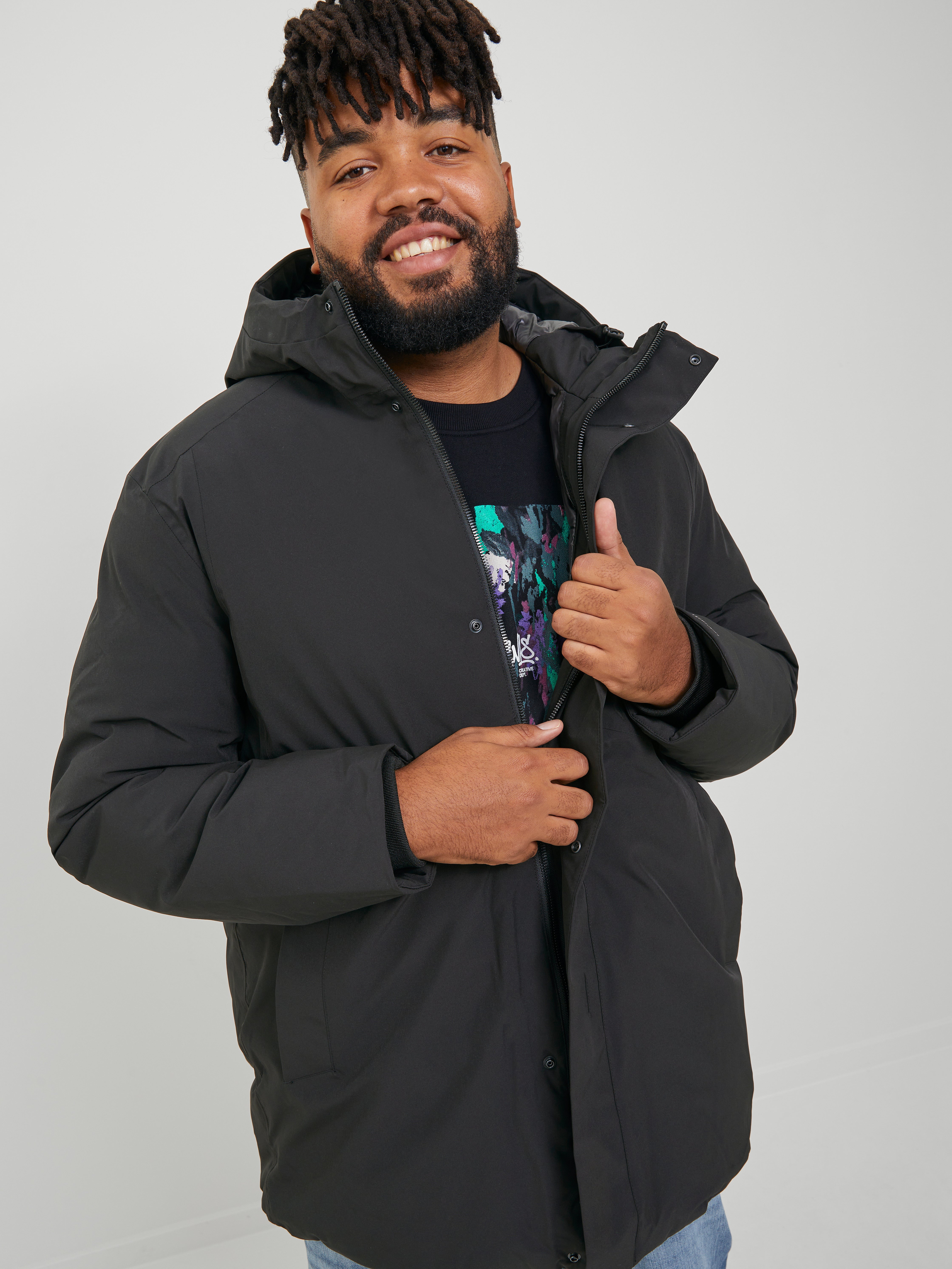 Jack & Jones Plus Size Parka - 12248450