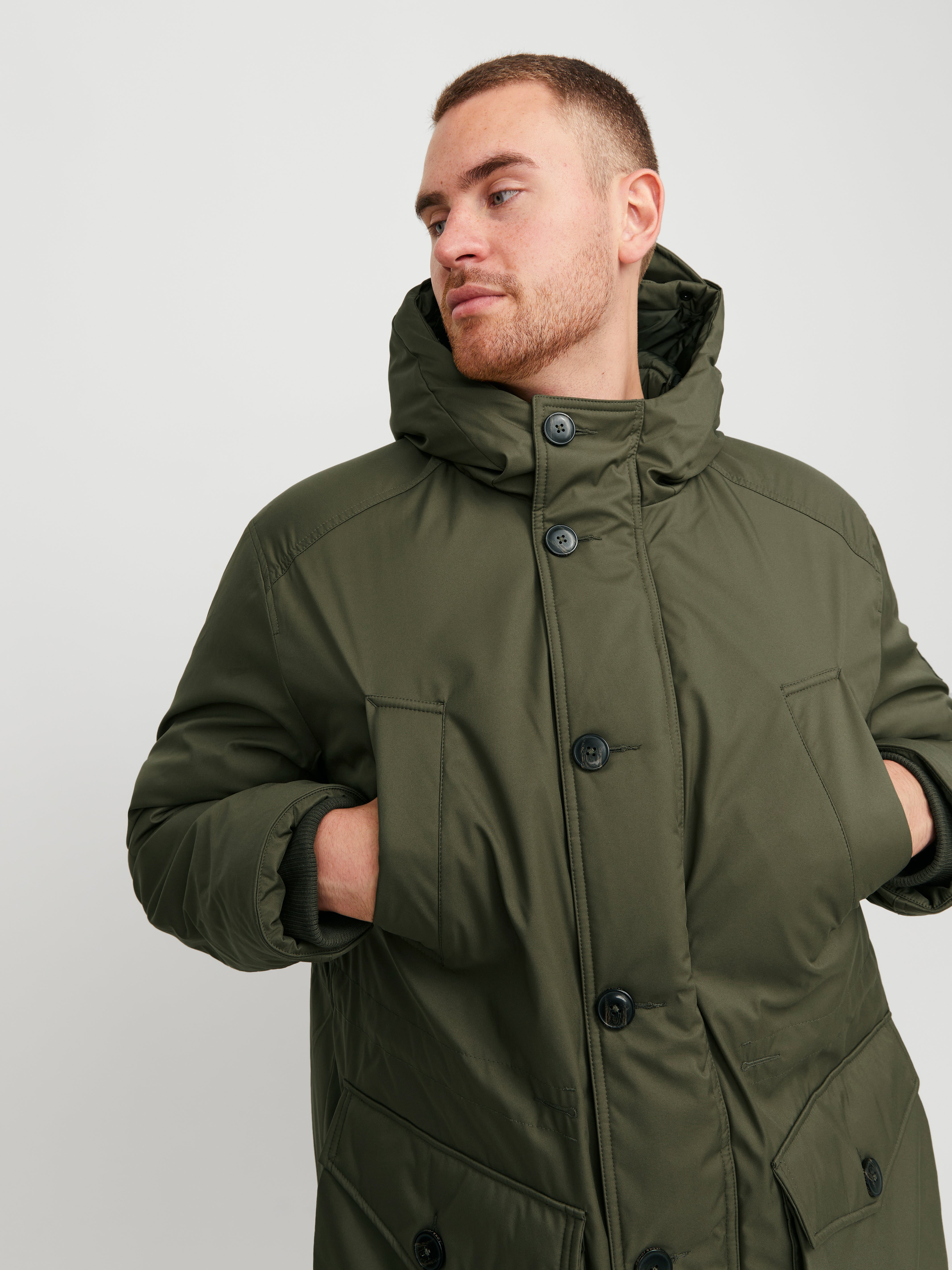 Jack & Jones Plus Size Parka - 12248452