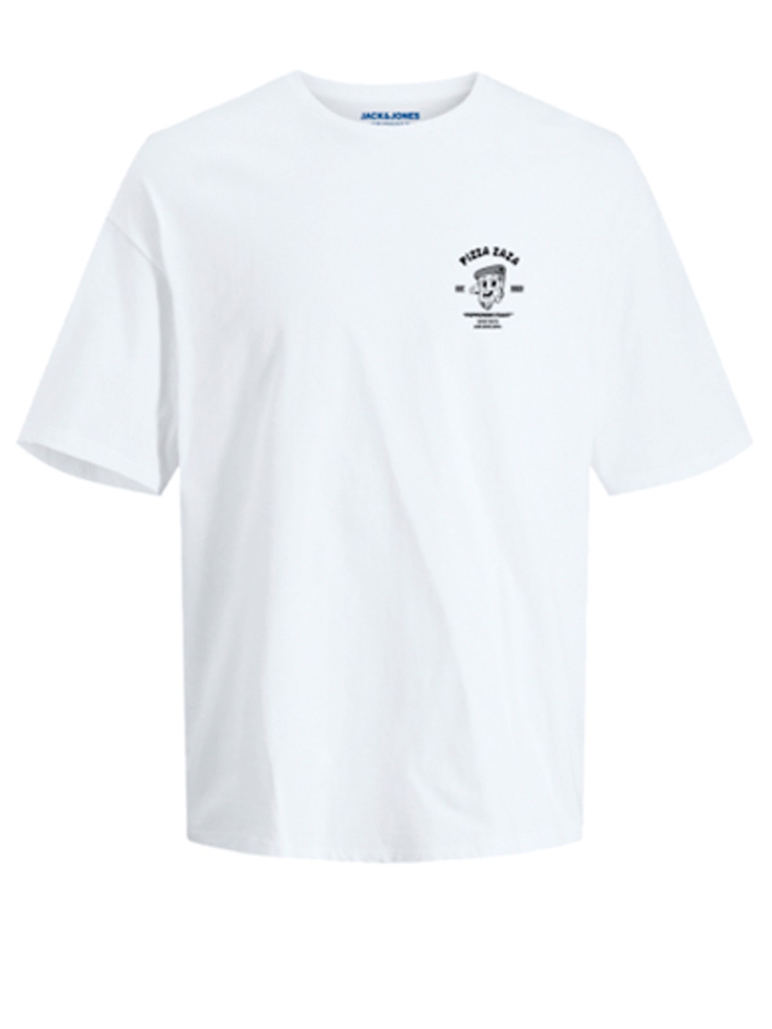 Jack & Jones Painettu Pyöreä pääntie T-paita -Bright White - 12248492