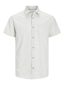 Jack & Jones Chemise Slim Fit -Cloud Dancer - 12248524