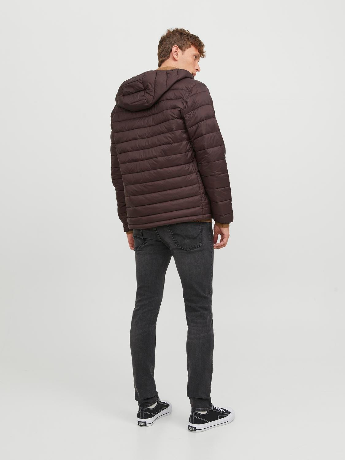 Jack & Jones Dynejakke -Seal Brown - 12248544