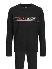Jack & Jones Camiseta Estampado Para chicos -Black - 12248589