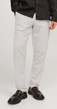 Blend BHSaturn chinobroek voor heren, stoffen broek met stretch, steekzakken, katoenmix, regular fit, zwart (70155), 30W / 34L