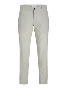 Jack & Jones Tapered Fit Spodnie chino -Wrought Iron - 12248604