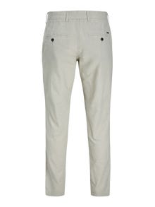 Jack & Jones Tapered Fit Spodnie chino -Wrought Iron - 12248604