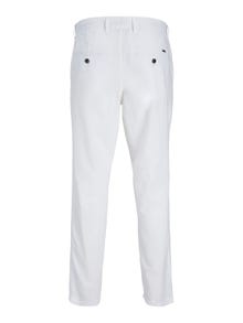Jack & Jones Tapered Fit Spodnie chino -Bright White - 12248604