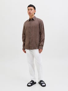 Jack & Jones Siaurėjantis kirpimas Chino kelnės -White - 12248604