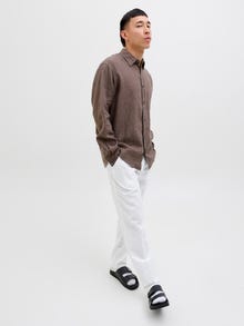 Jack & Jones Siaurėjantis kirpimas Chino kelnės -White - 12248604