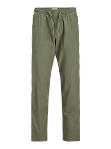 Jack & Jones Relaxed Fit Klassikalised püksid -Dusty Olive - 12248606