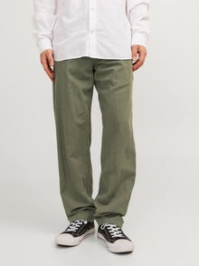 Jack & Jones Relaxed Fit Klassikalised püksid -Dusty Olive - 12248606