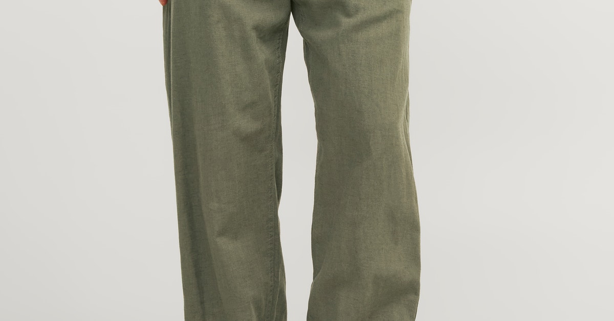 Relaxed Fit Classic trousers | Dark Green | Jack & Jones®